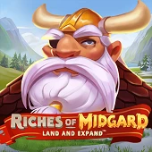 Persentase RTP untuk Riches of Midgard oleh NetEnt